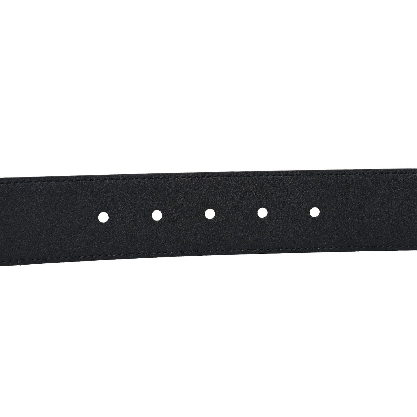 Soft Microguccissima Margaux Calfskin Belt 75 30 Black