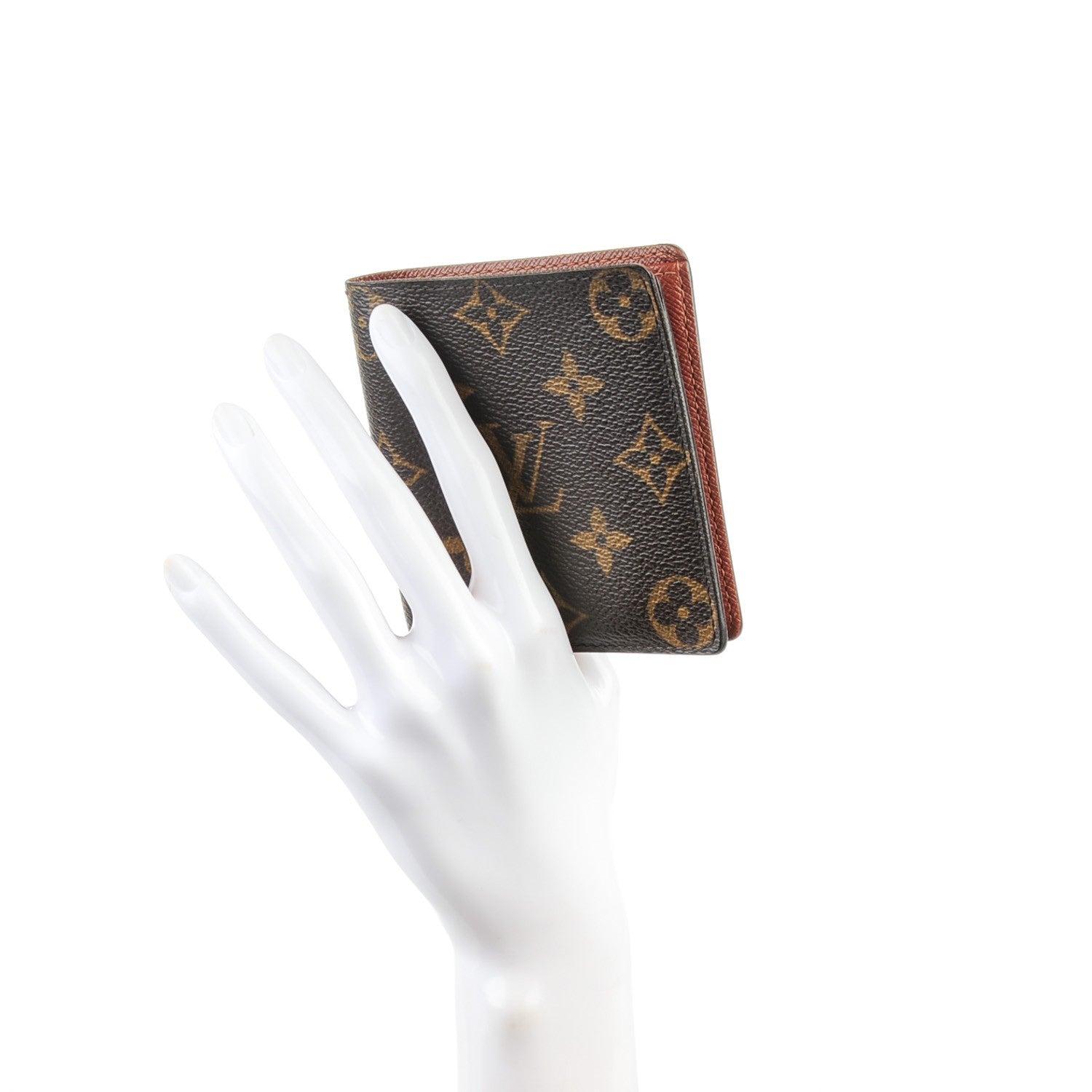 Louis Vuitton Monogram Billfold Wallet 6 Credit Card Slots 2 of 7