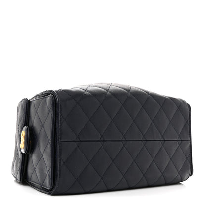 Chanel Caviar Quilted Small Chanel 25 Handbag Dark Navy 4 of 12