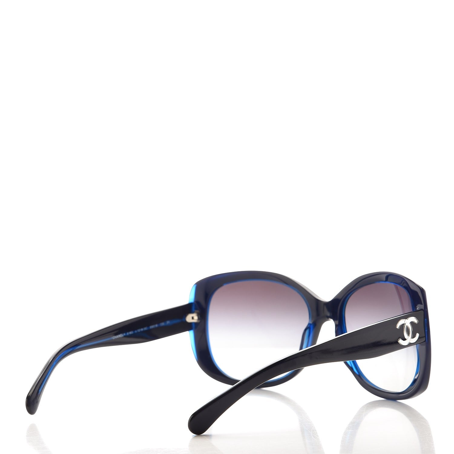 Chanel CC Sunglasses 5183 Blue 4 of 8