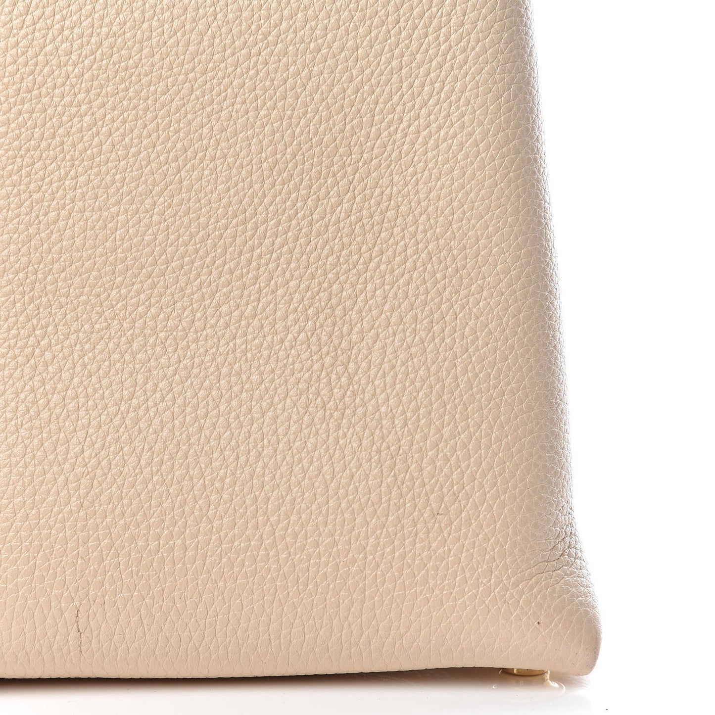 Grained Smooth Calfskin Rose Des Vents PM Creme