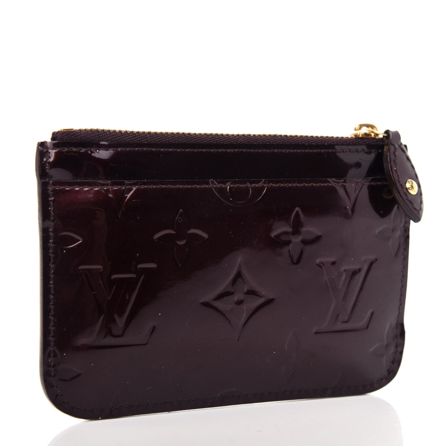 Louis Vuitton Vernis Key Pouch Amarante 3 of 6