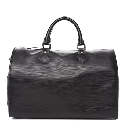 Louis Vuitton Epi Speedy 35 Black 1 of 13