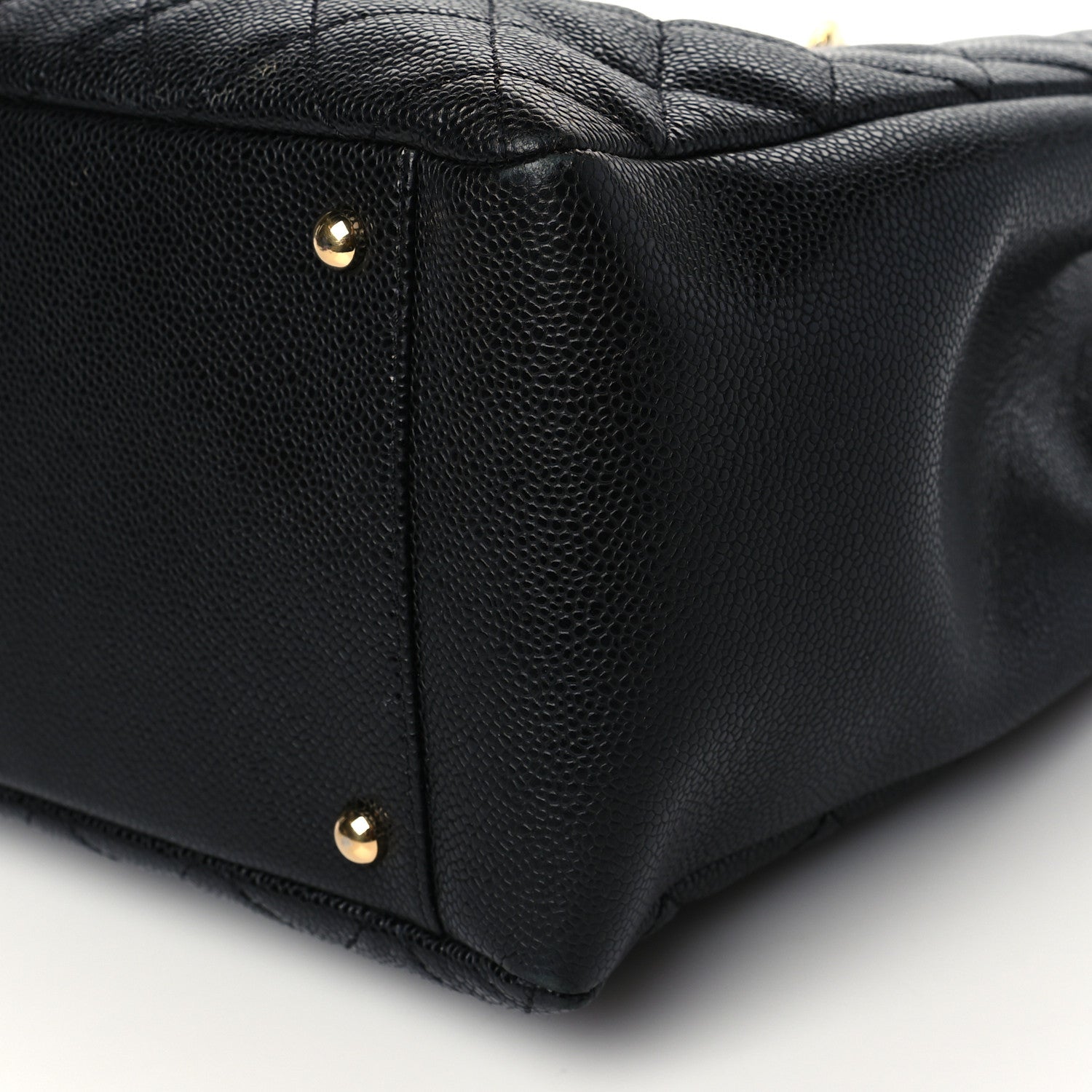 Chanel Caviar Quilted XL Grand Shopping Tote GST Black 10 of 11