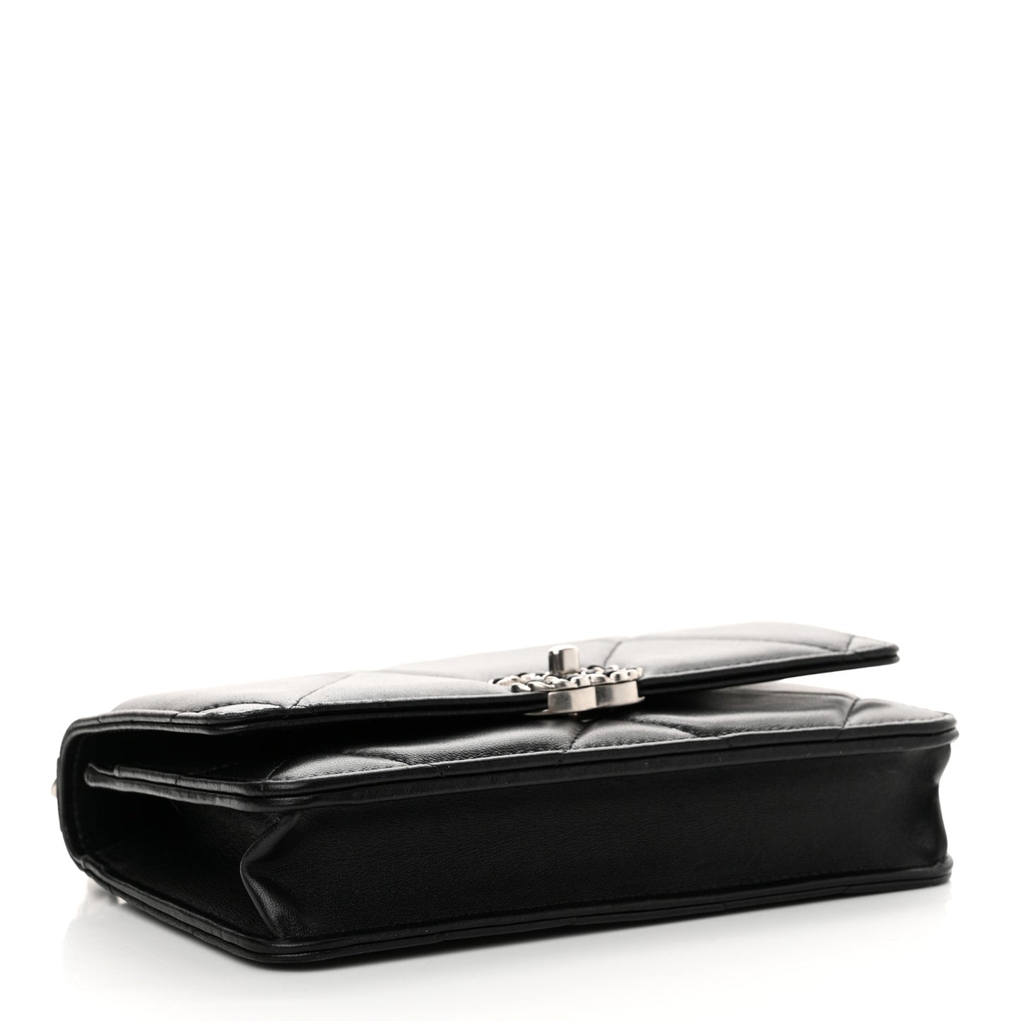 Lambskin Quilted Chanel 19 Wallet On Chain WOC
