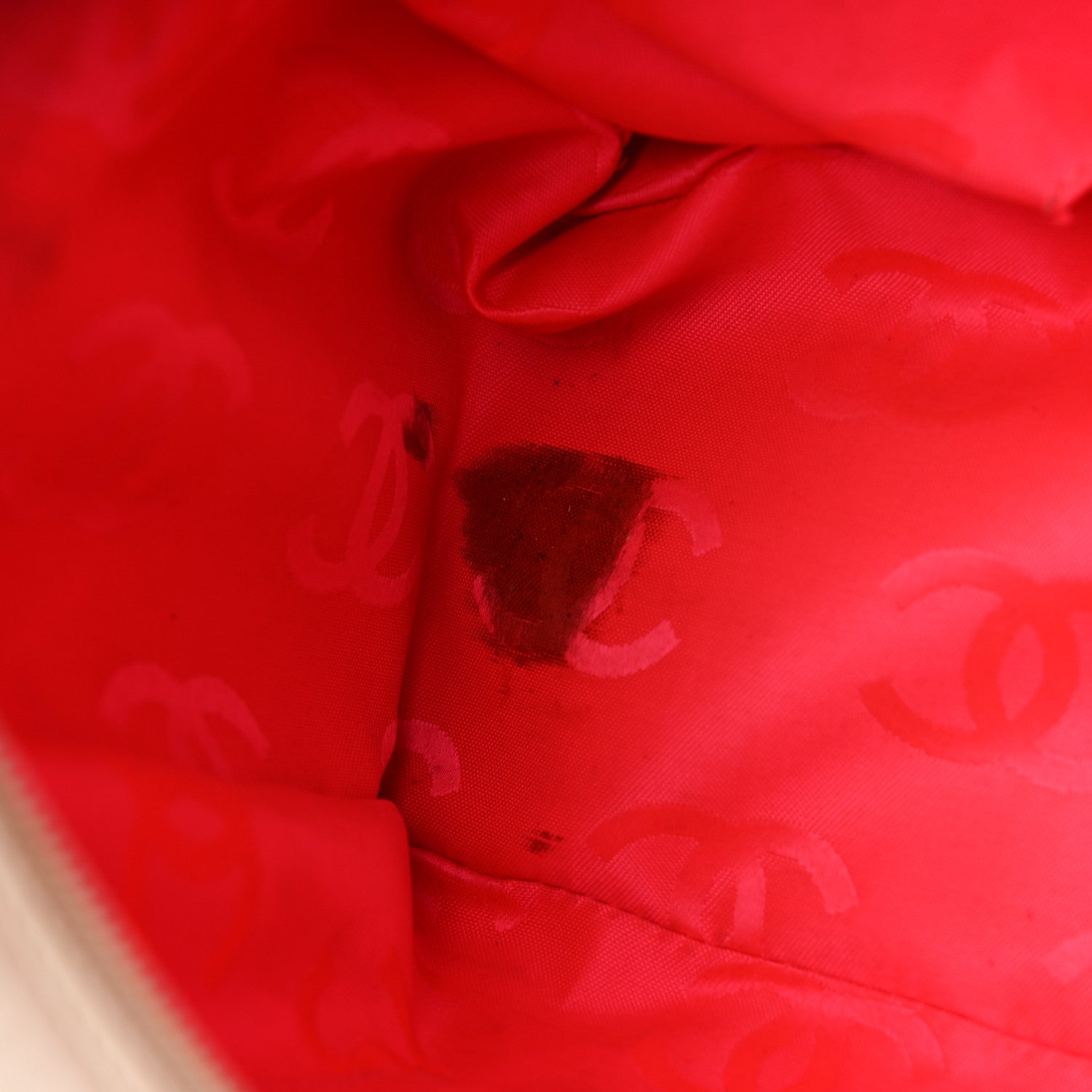 Chanel Calfskin Quilted Large Cambon Multipocket Reporter White 13 of 13