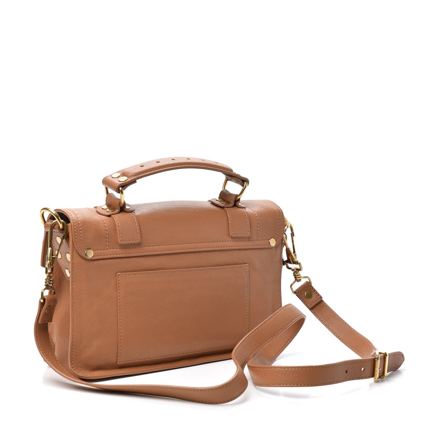 Proenza Schouler Lambskin Tiny PS1 Satchel Birch 3 of 9