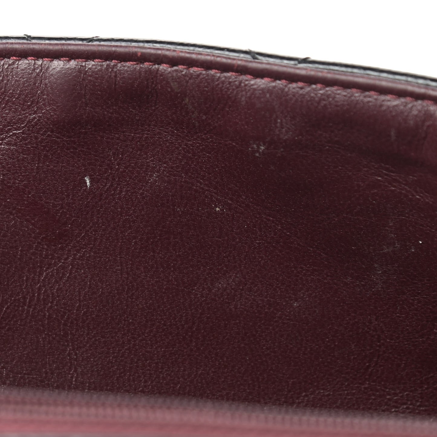 Crinkled Patent Quilted Jumbo Single Flap Black