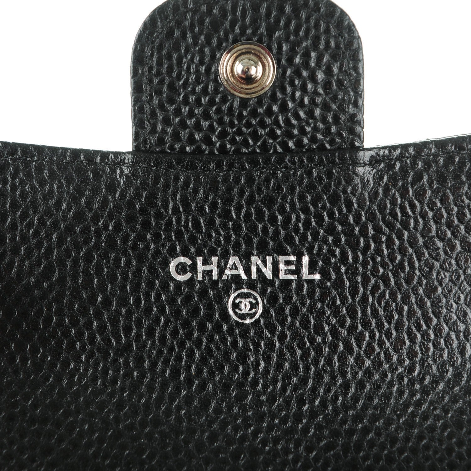 Chanel Caviar Quilted Flap Card Holder Black 6 of 8