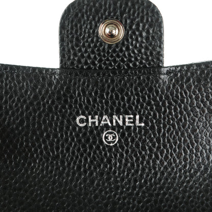 Chanel Caviar Quilted Flap Card Holder Black 6 of 8