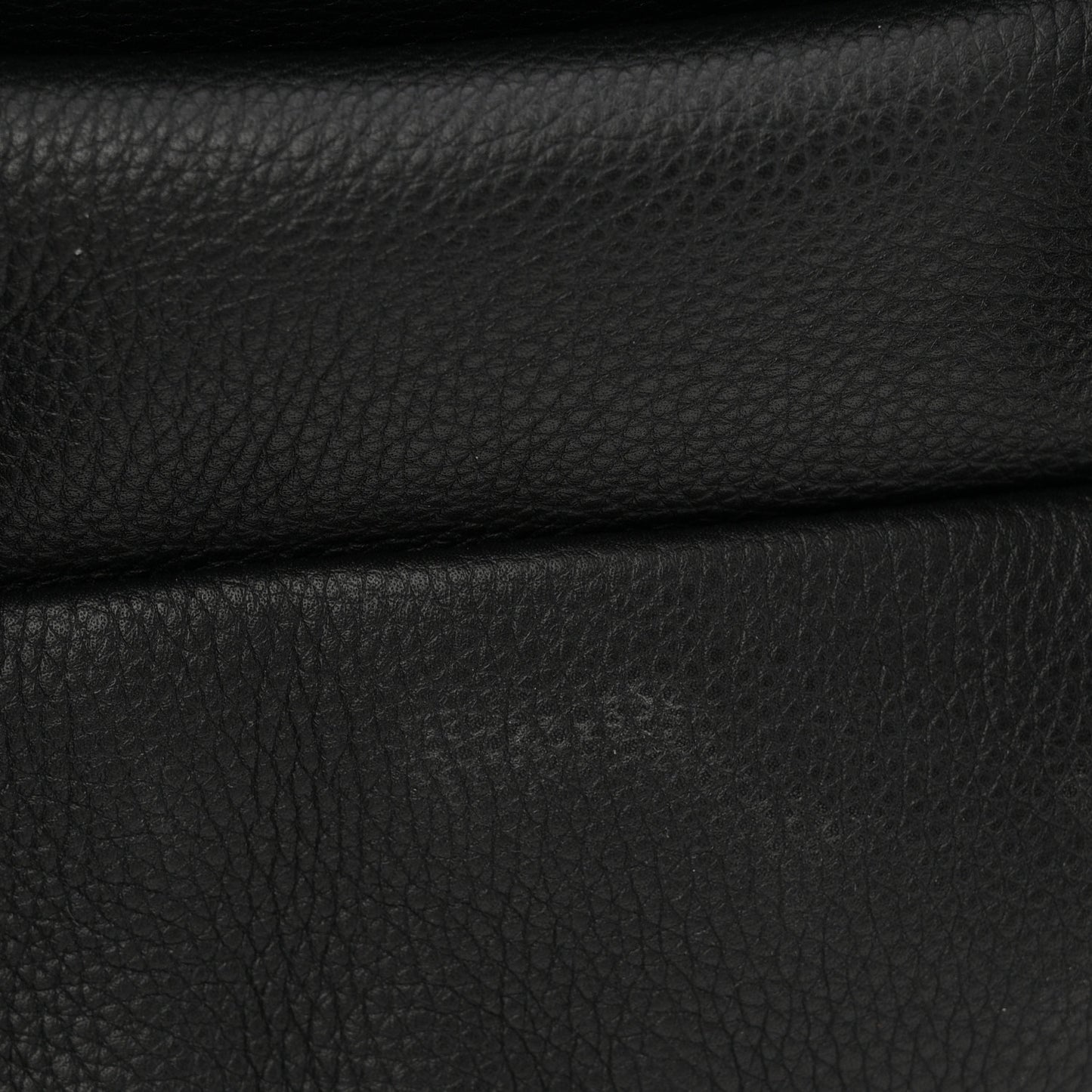 Soft Grained Calfskin XS Military Messenger Bag Black