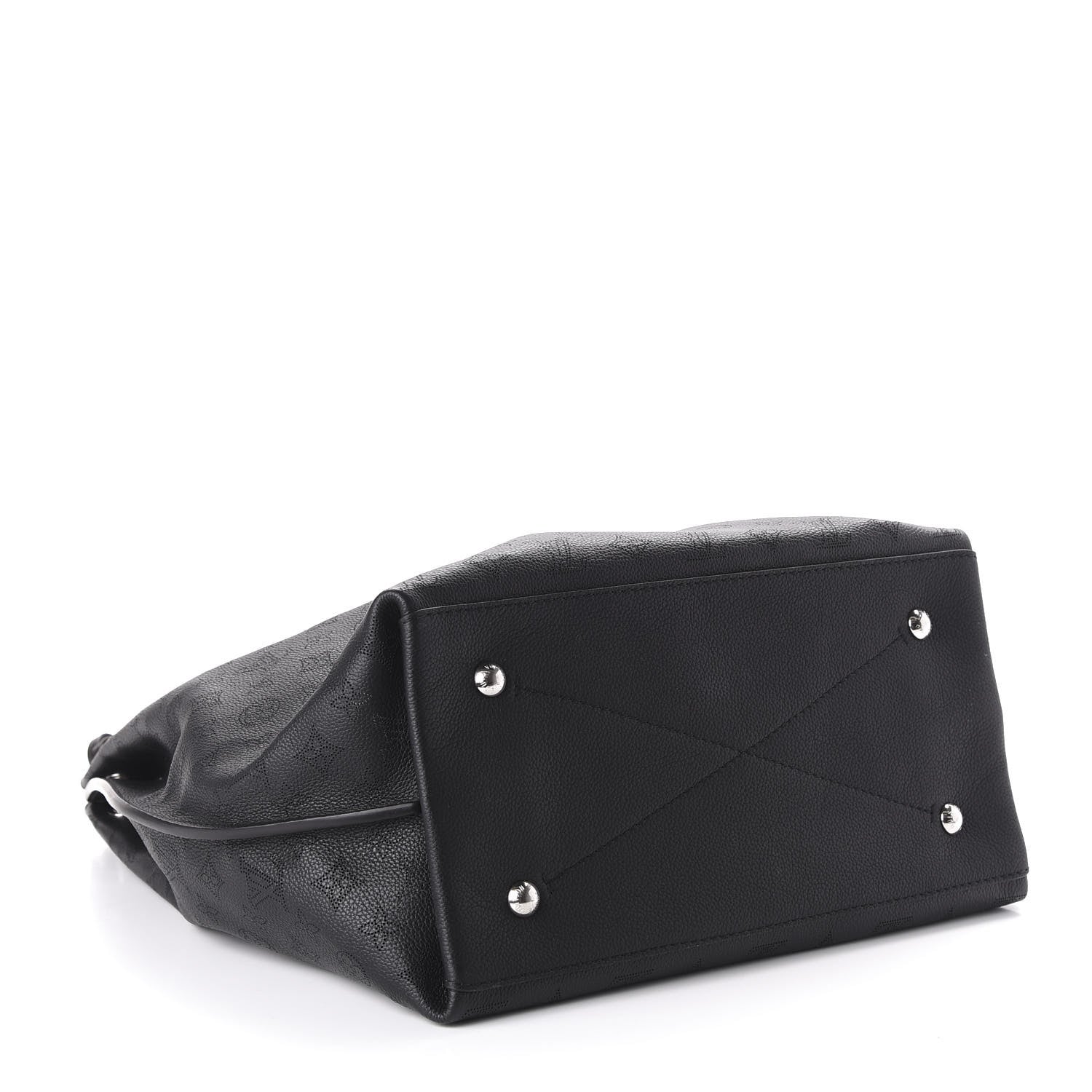 Louis Vuitton Mahina Carmel Hobo Black 4 of 10