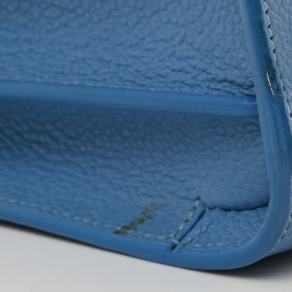 Saint Laurent Grained Calfskin Baby Sac De Jour Blue Clair 13 of 13