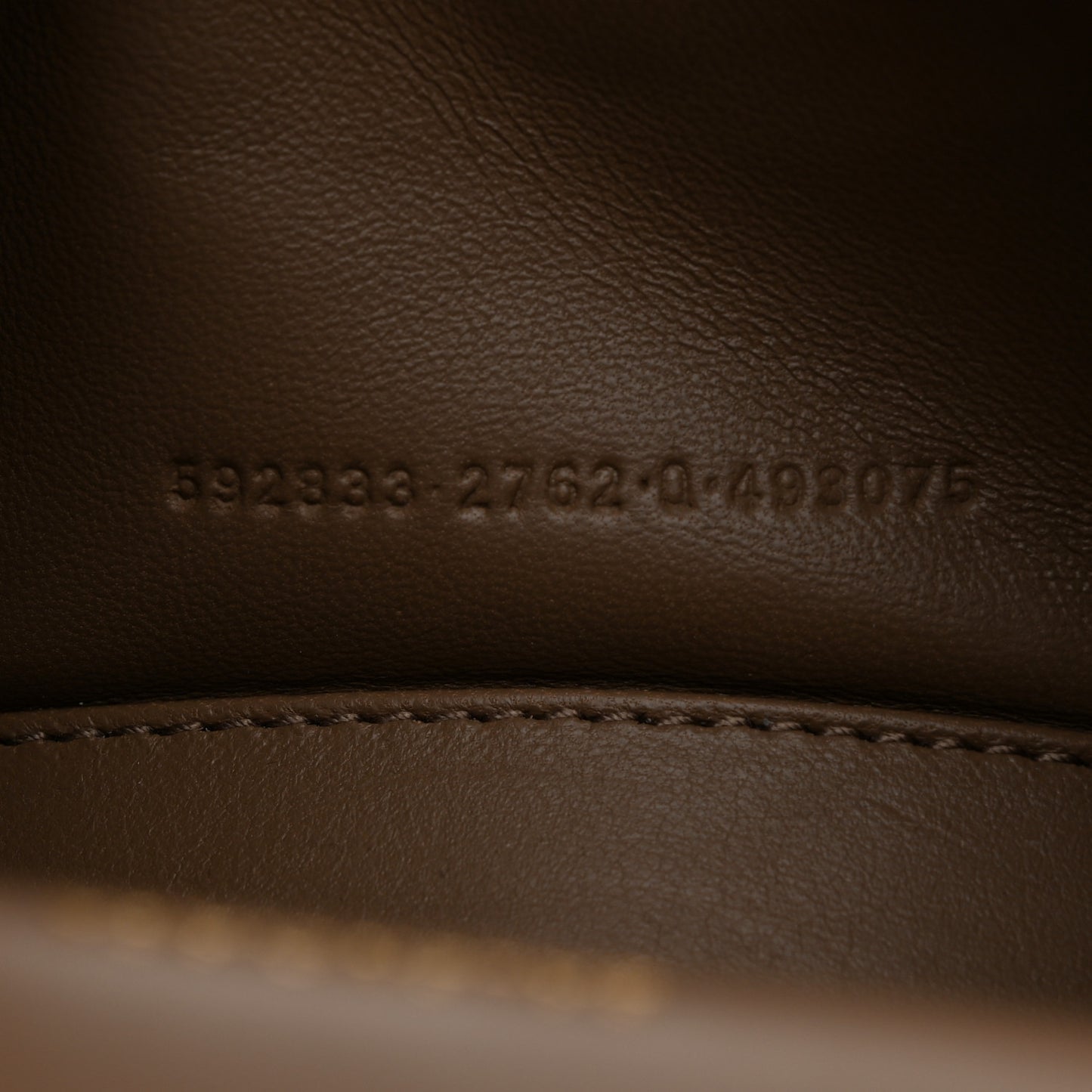 Coated Canvas BB Monogram Hourglass Top Handle Bag XS Beige Brown