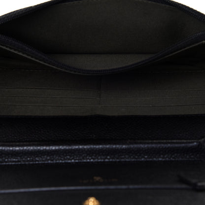 Chanel Caviar Quilted Boy Wallet On Chain WOC Black 5 of 13