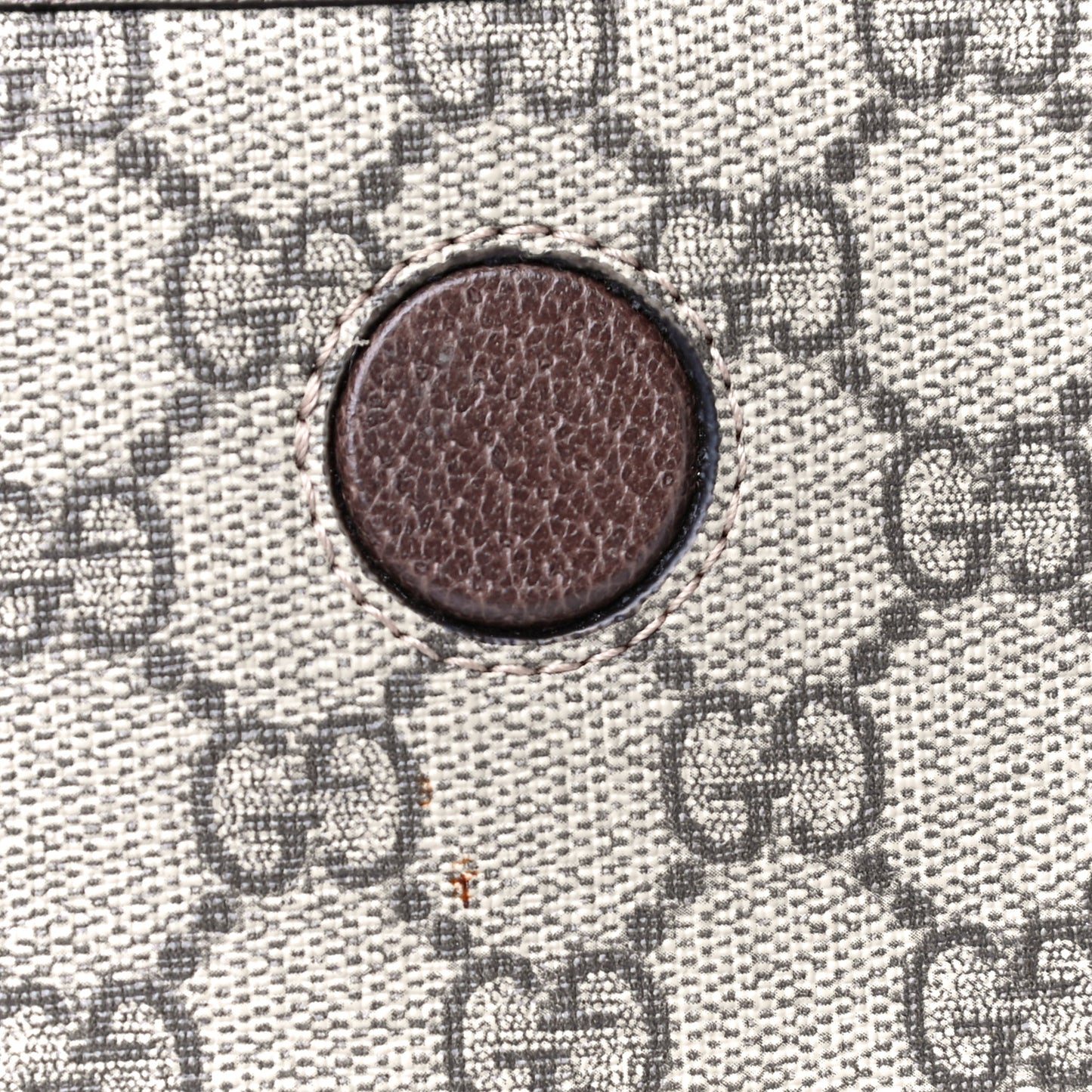 GG Supreme Monogram Neo Vintage Web Belt Bag Brown