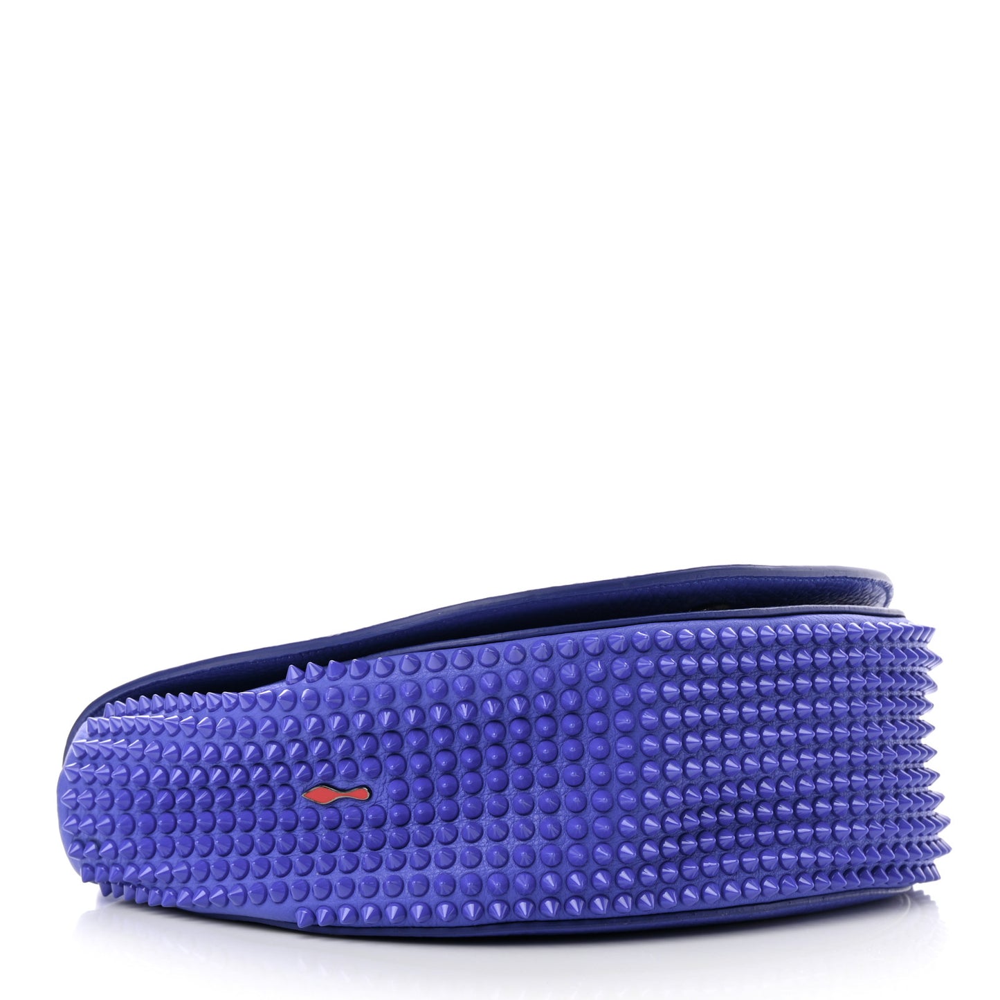 Calfskin Spikes Panettone Messenger Blue