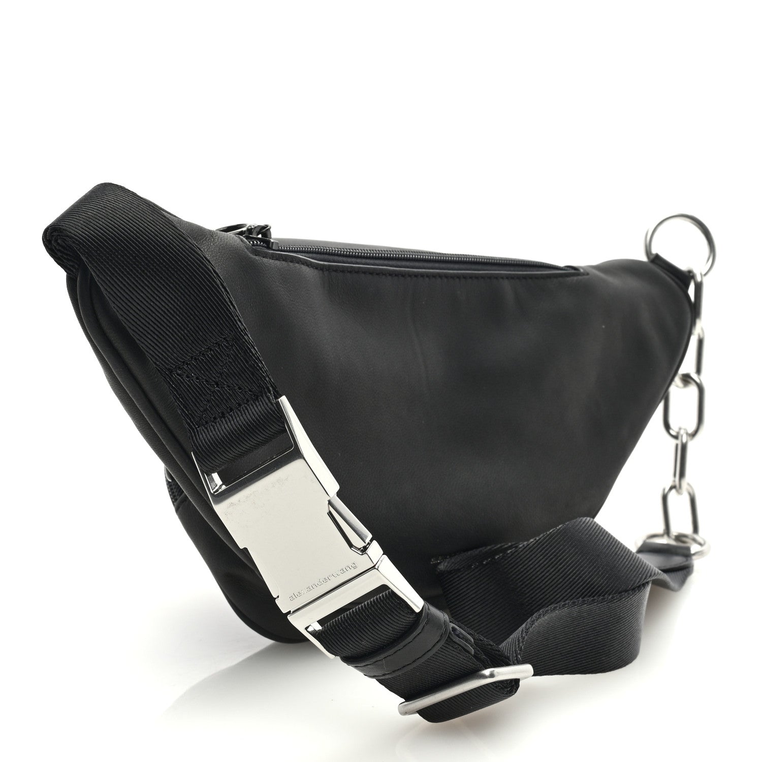 Alexander Wang Lambskin Attica Belt Bag Black 3 of 8