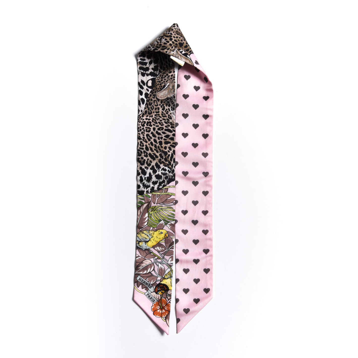 Silk Jungle Love Love Twilly Rose Pale Etoupe