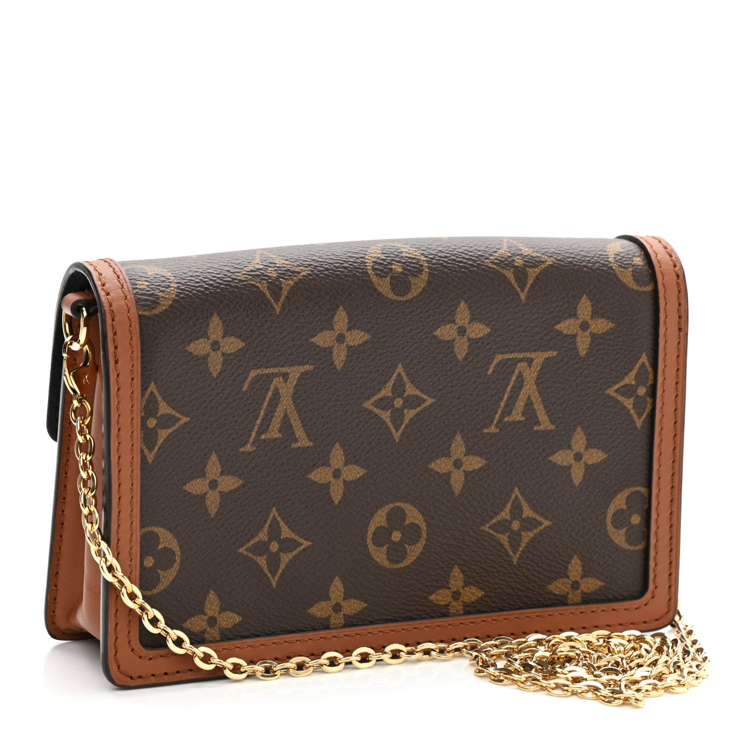 Reverse Monogram Dauphine Chain Wallet