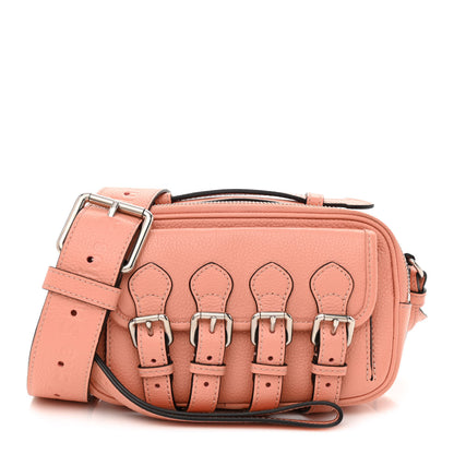 Mulberry x ACNE STUDIOS Calfskin Mini Messenger Bag Pink 1 of 10