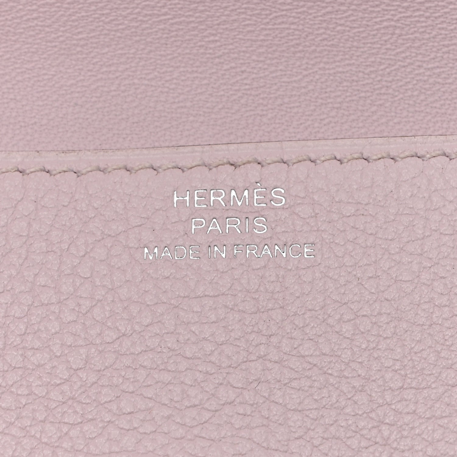 Hermes Evercolor Dogon Card Case Mauve Pale 5 of 8