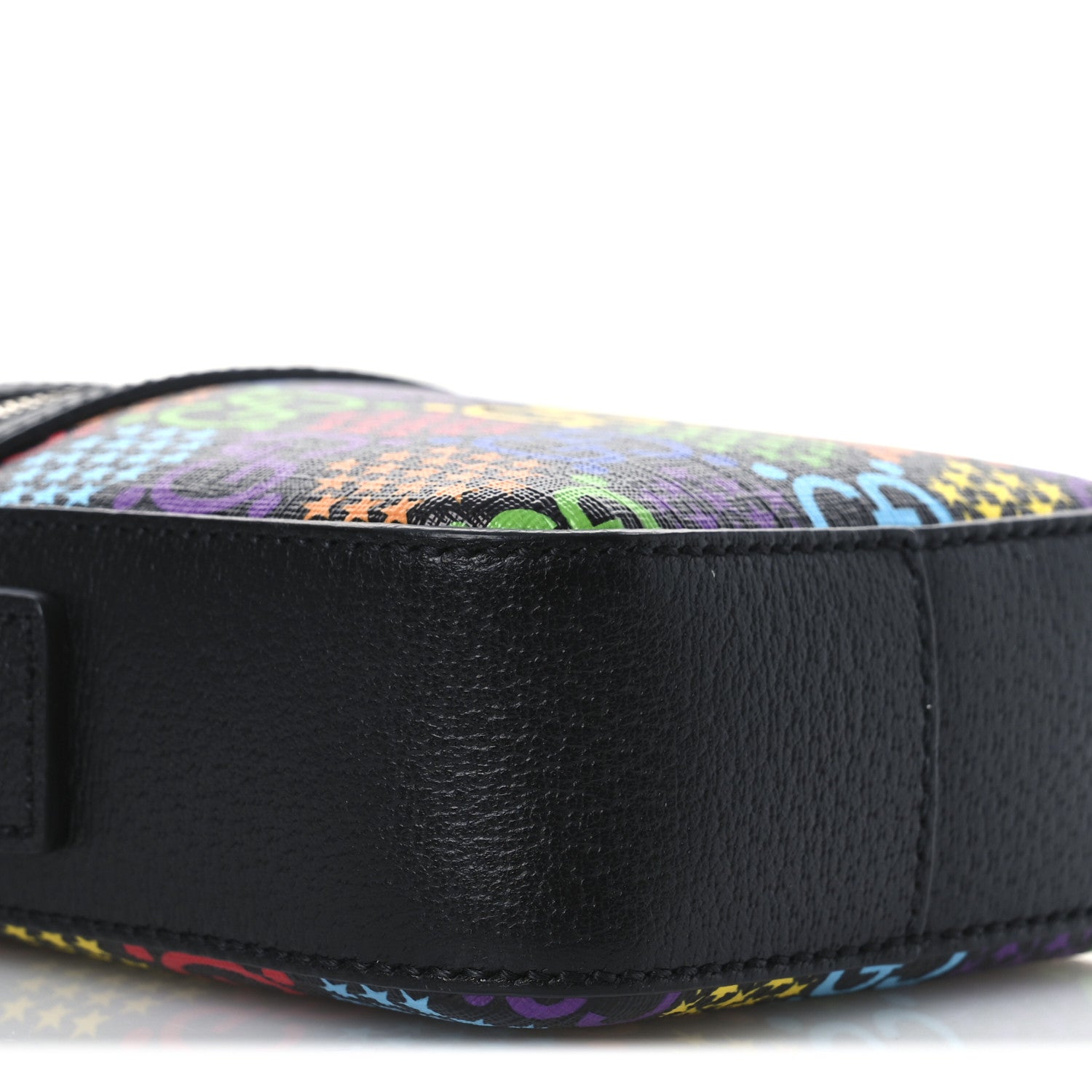 Gucci GG Supreme Monogram Psychedelic Messenger Bag Black 9 of 12