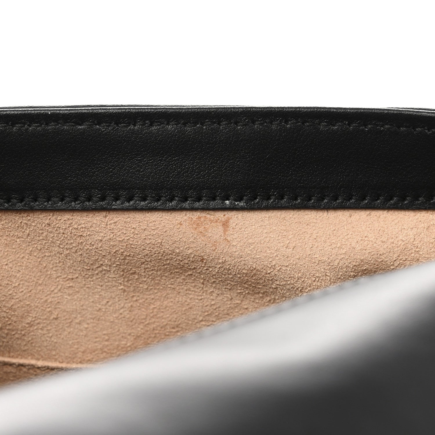 Gucci Calfskin Matelasse Animal Studs Medium GG Marmont Shoulder Bag Black 11 of 11
