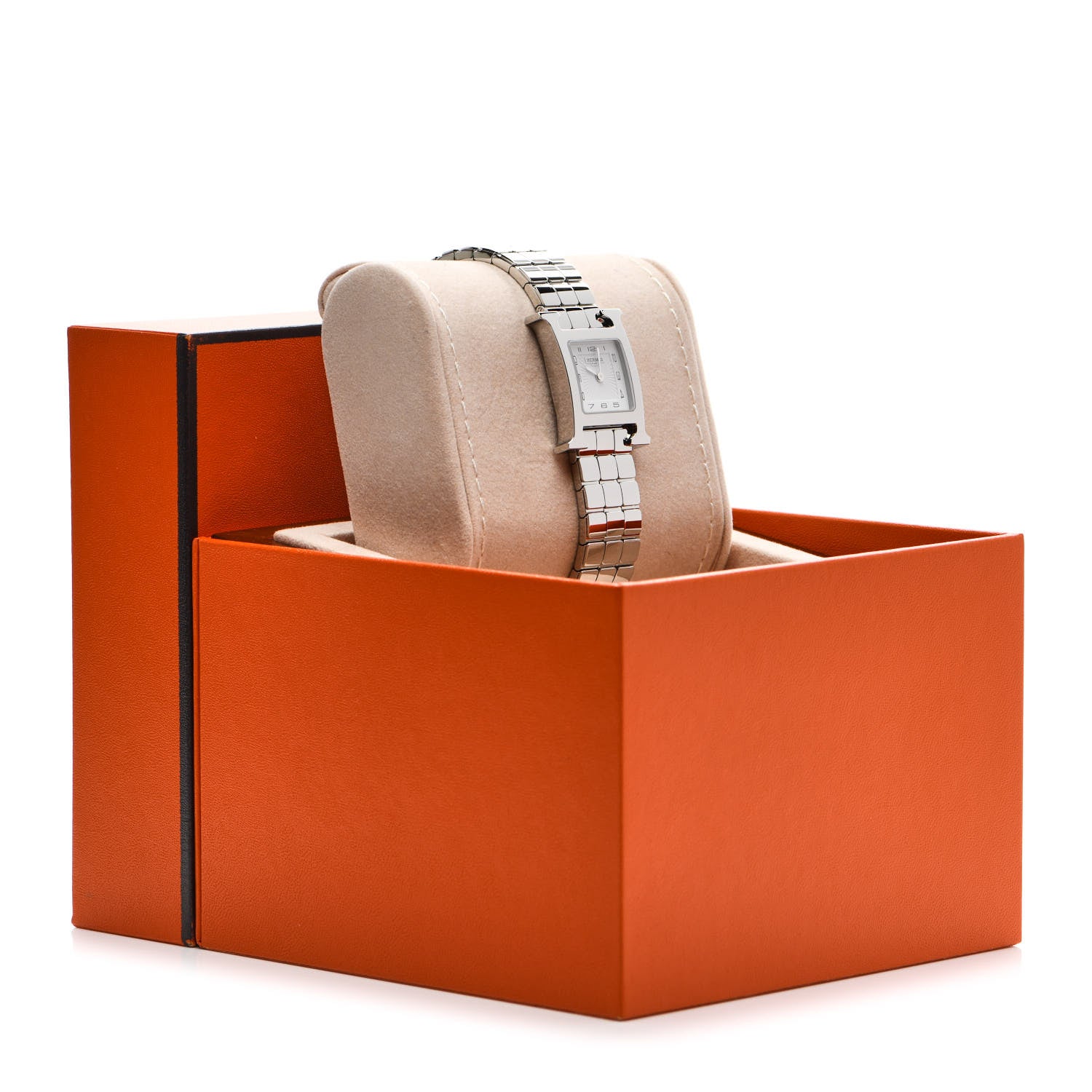 Hermes Stainless Steel 21mm Heure H Hour Quartz Watch 5 of 5