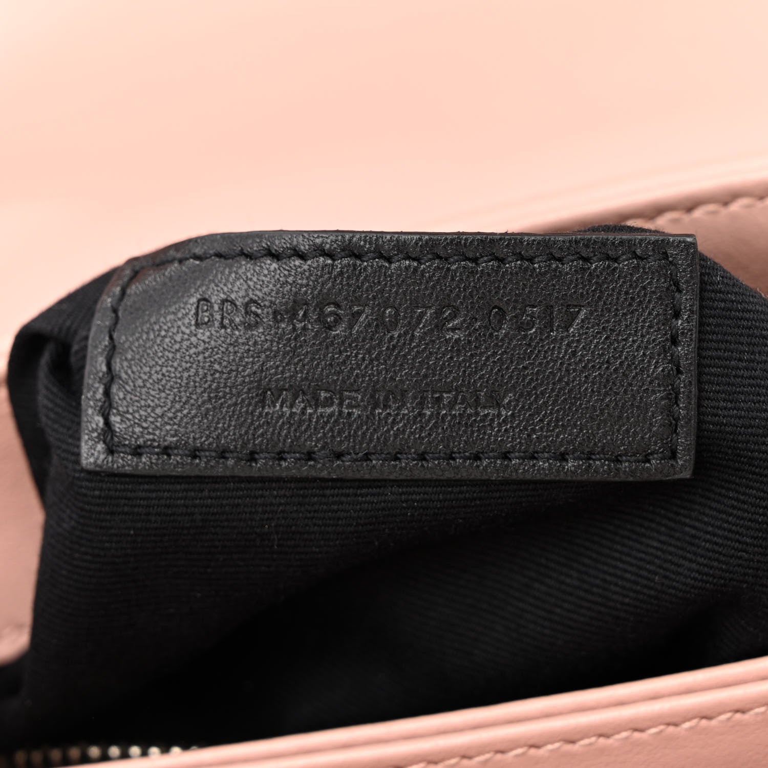Saint Laurent Calfskin Y Quilted Monogram Toy Loulou Crossbody Bag Tender Pink 7 of 11