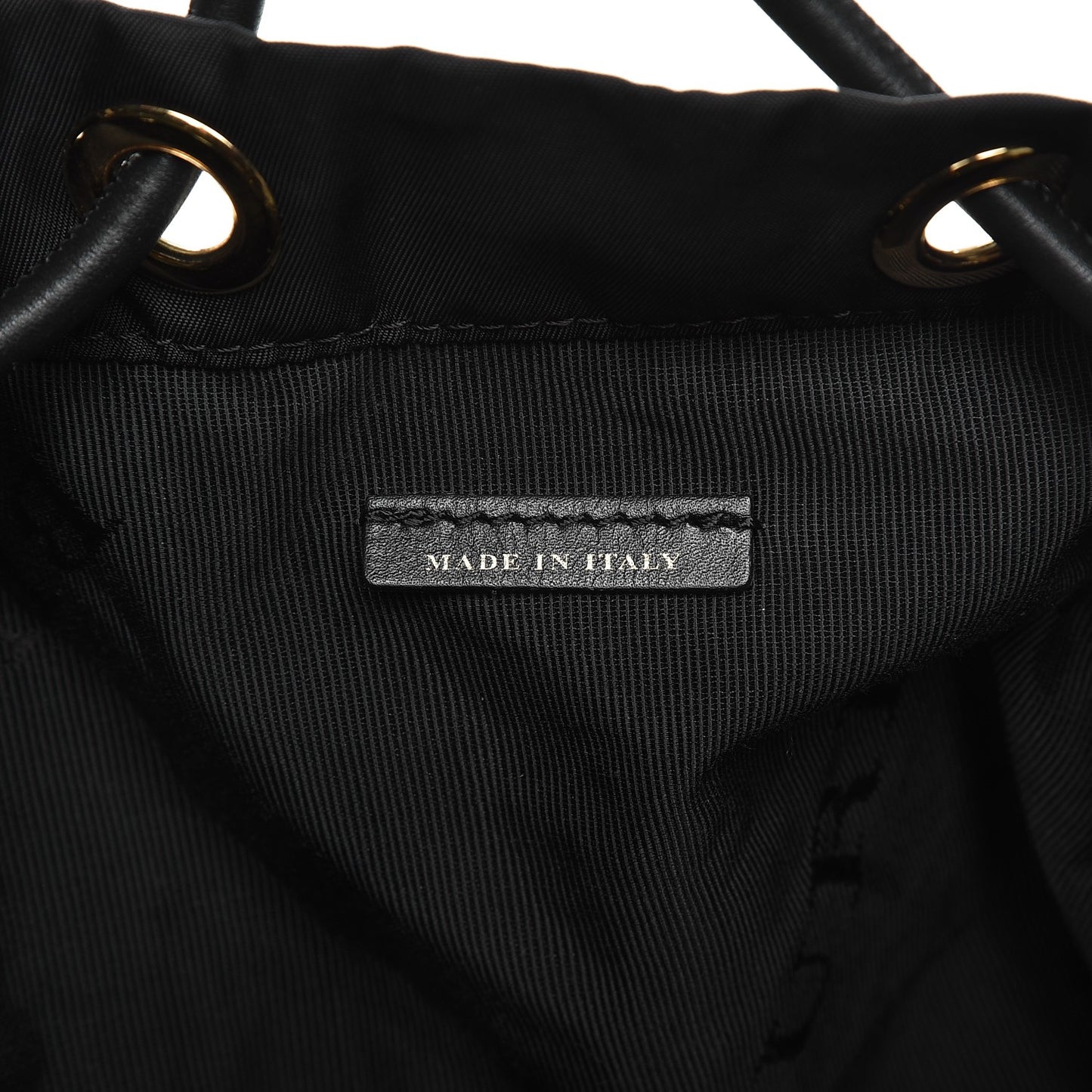 Nylon Large Rucksack Backpack Black