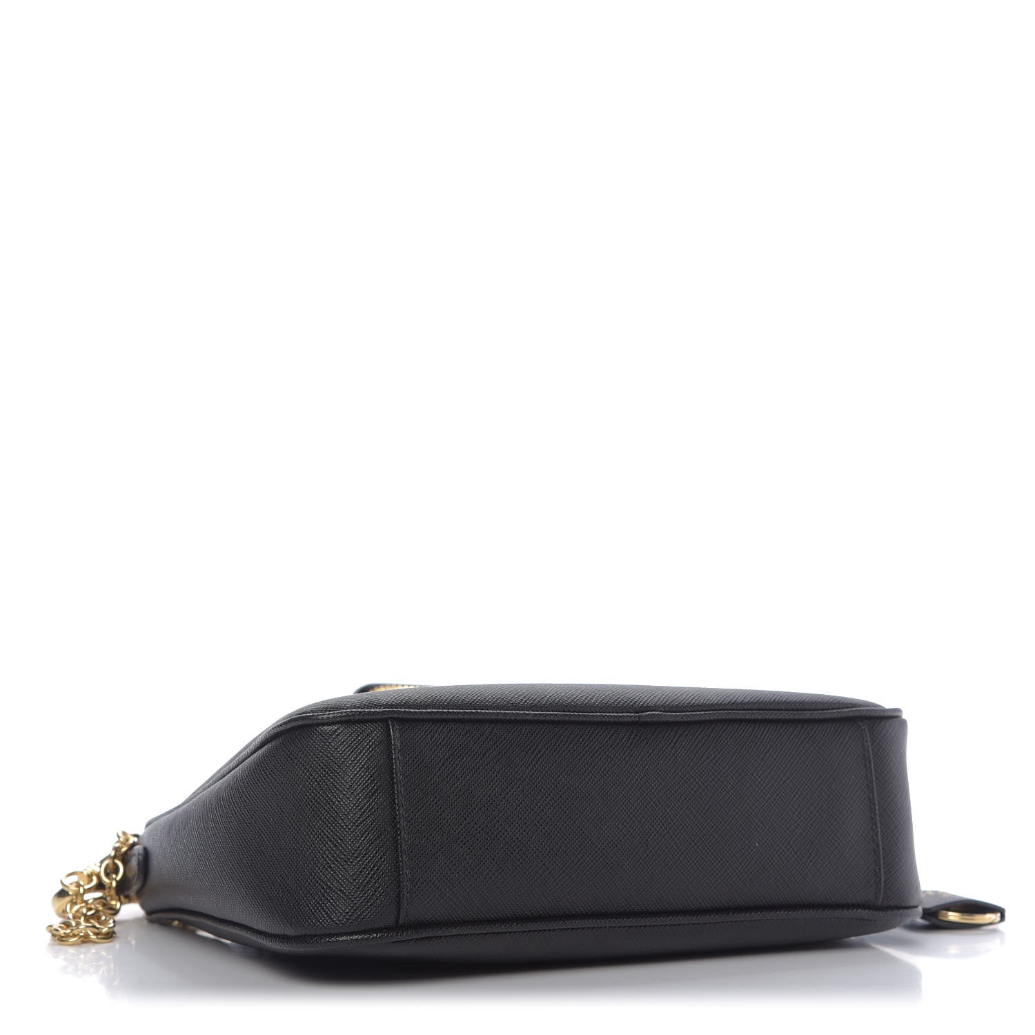 Prada Saffiano Lux Re-Edition 2005 Shoulder Bag Black 4 of 9