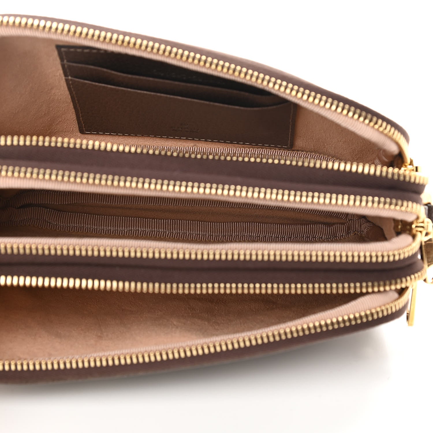 Gucci GG Supreme Monogram Web Mini Ophidia GG Bag Brown 5 of 12