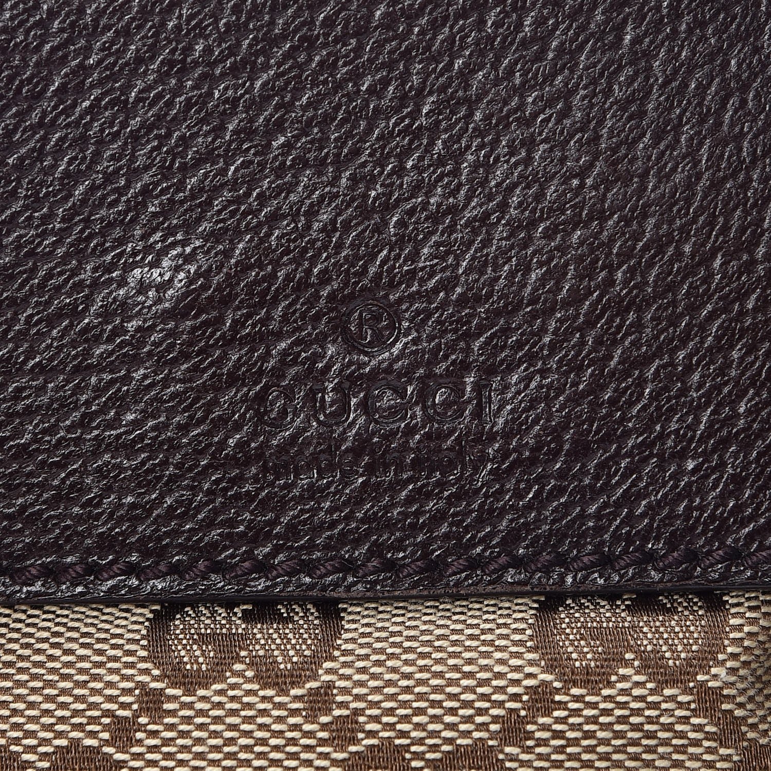 Gucci Monogram Web Belt Bag Dark Brown 6 of 8