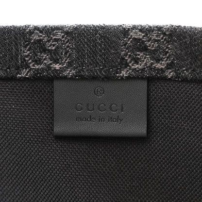 Gucci Denim Ophidia GG Monogram Large Tote Black Grey 8 of 12