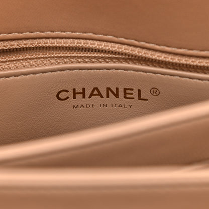 Chanel Lambskin Quilted Small Trendy CC Dual Handle Flap Bag Beige 5 of 11