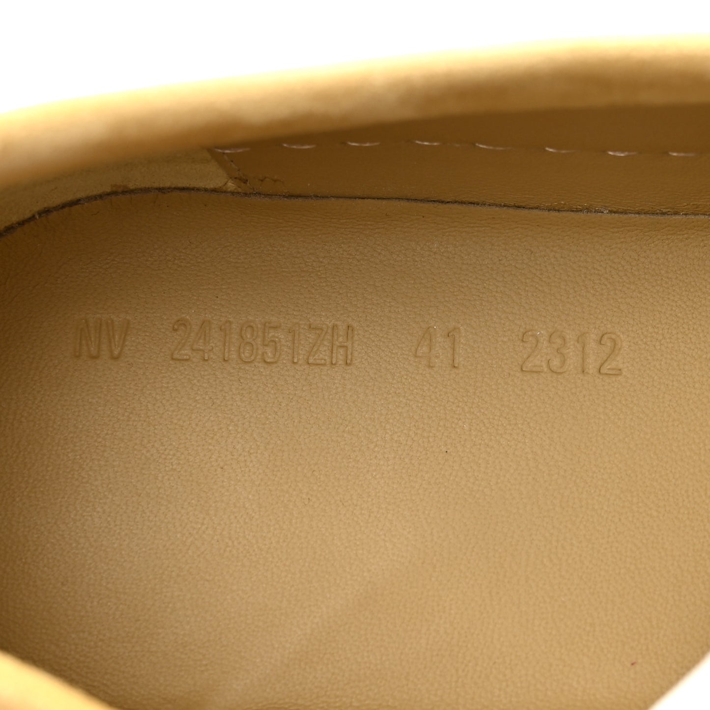 Suede Goatskin Game Slip On Sneakers 41 Beige Lin
