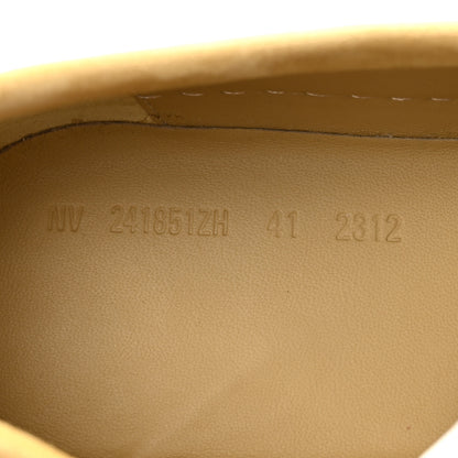 Hermes Suede Goatskin Game Slip On Sneakers 41 Beige Lin 9 of 10