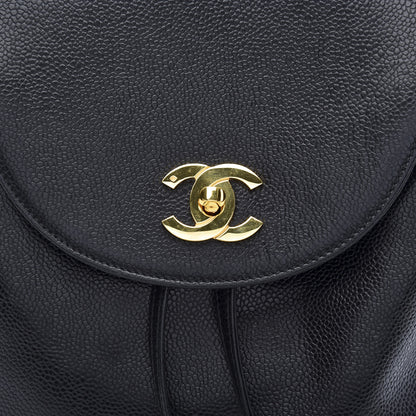 Chanel Caviar CC Backpack Black 12 of 12