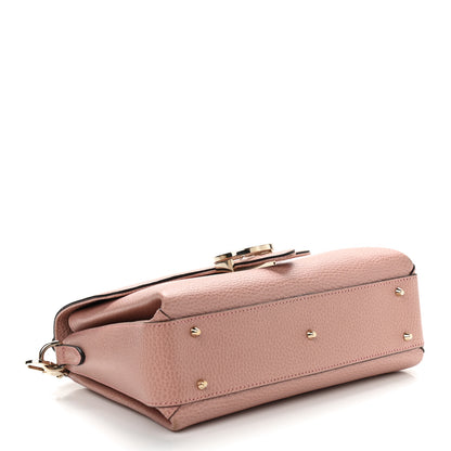 Gucci Dollar Calfskin Interlocking G Top Handle Shoulder Bag Soft Pink 4 of 16