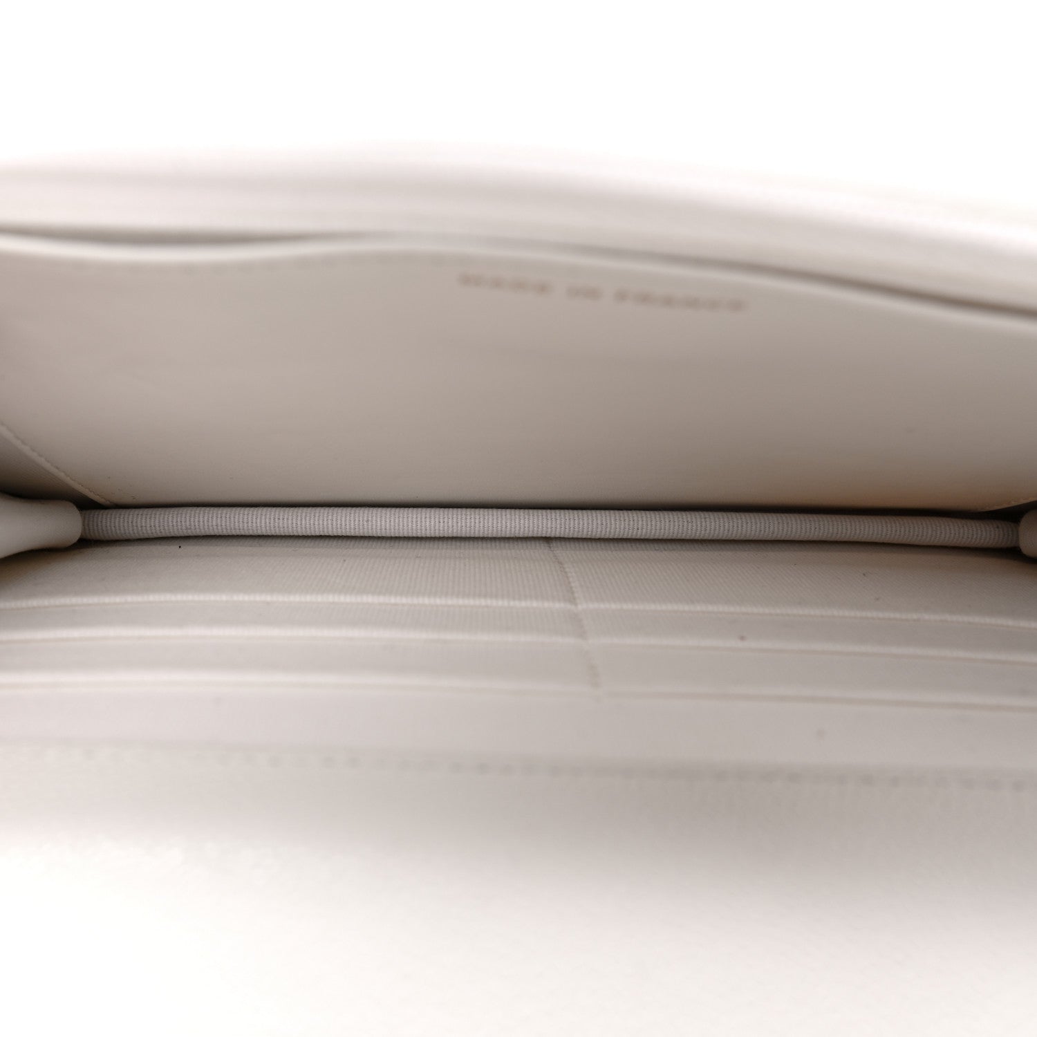 Chanel Caviar Quilted Wallet On Chain WOC White 5 of 12