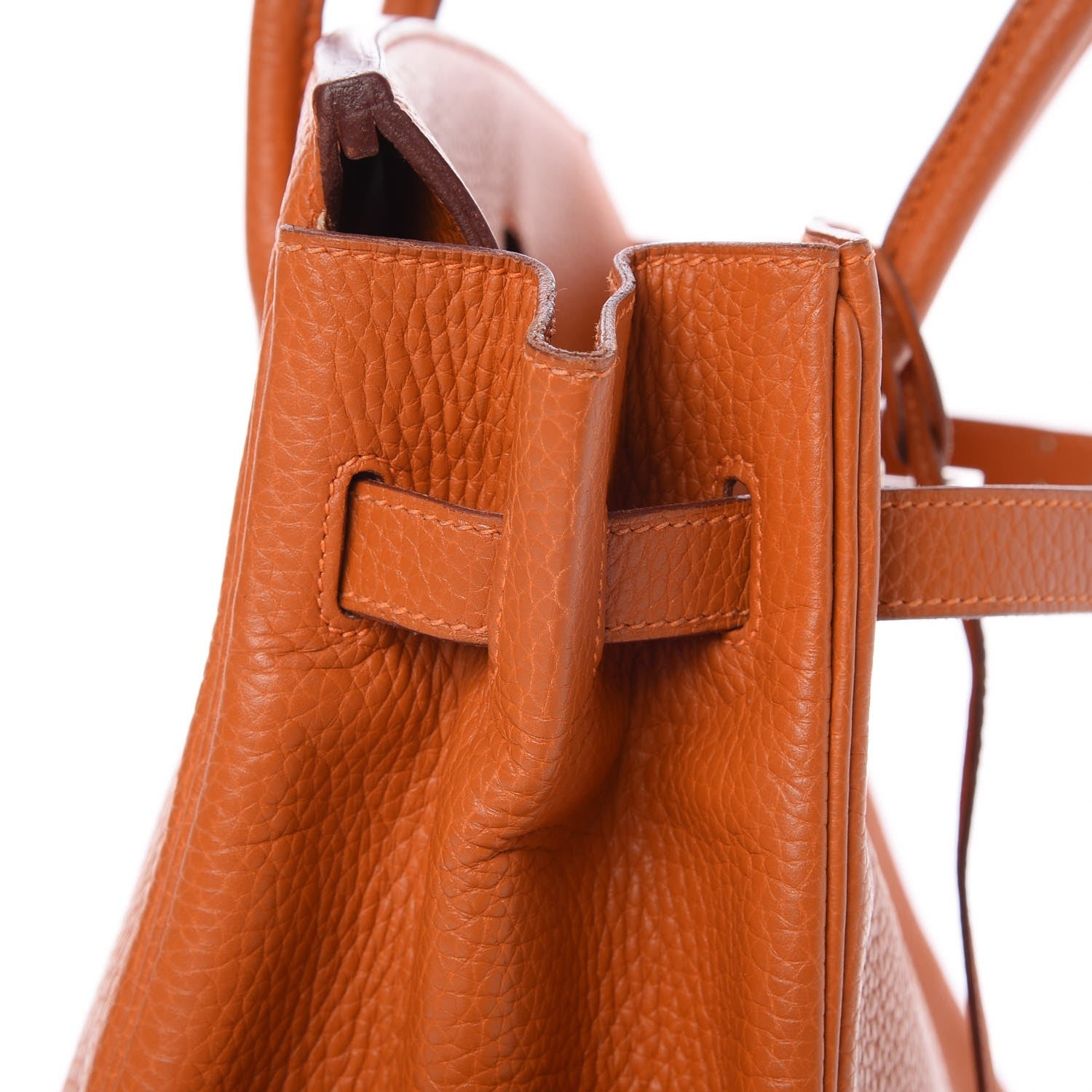 Hermes Taurillon Clemence HAC Birkin 32 Potiron 26 of 33