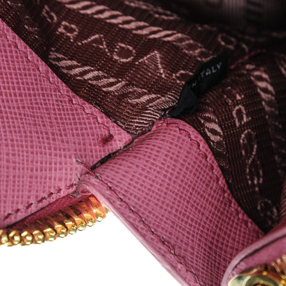 Prada Saffiano Lux Large Promenade Tote Begonia 8 of 12