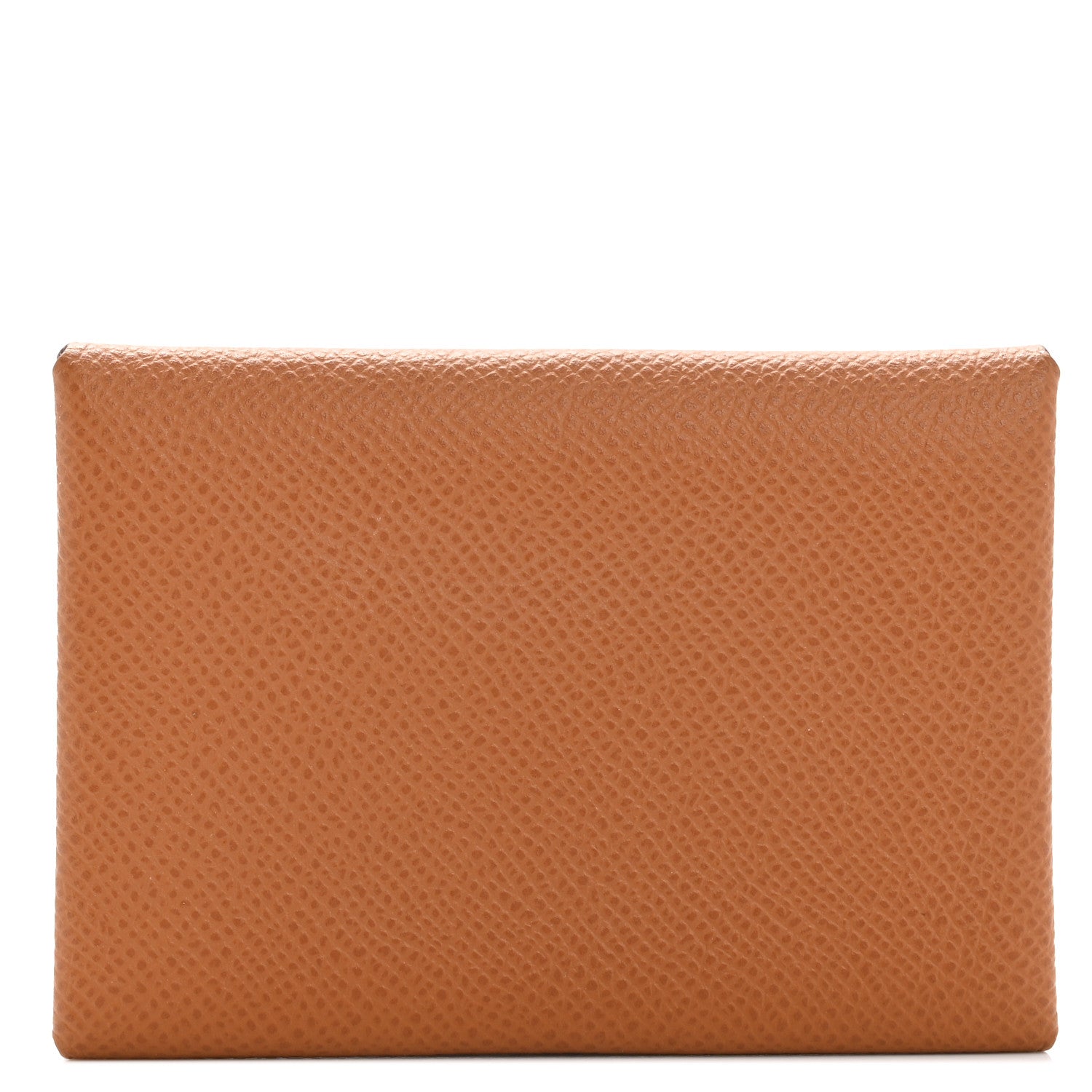 Hermes Epsom Calvi Duo Card Case Gold 1 of 10