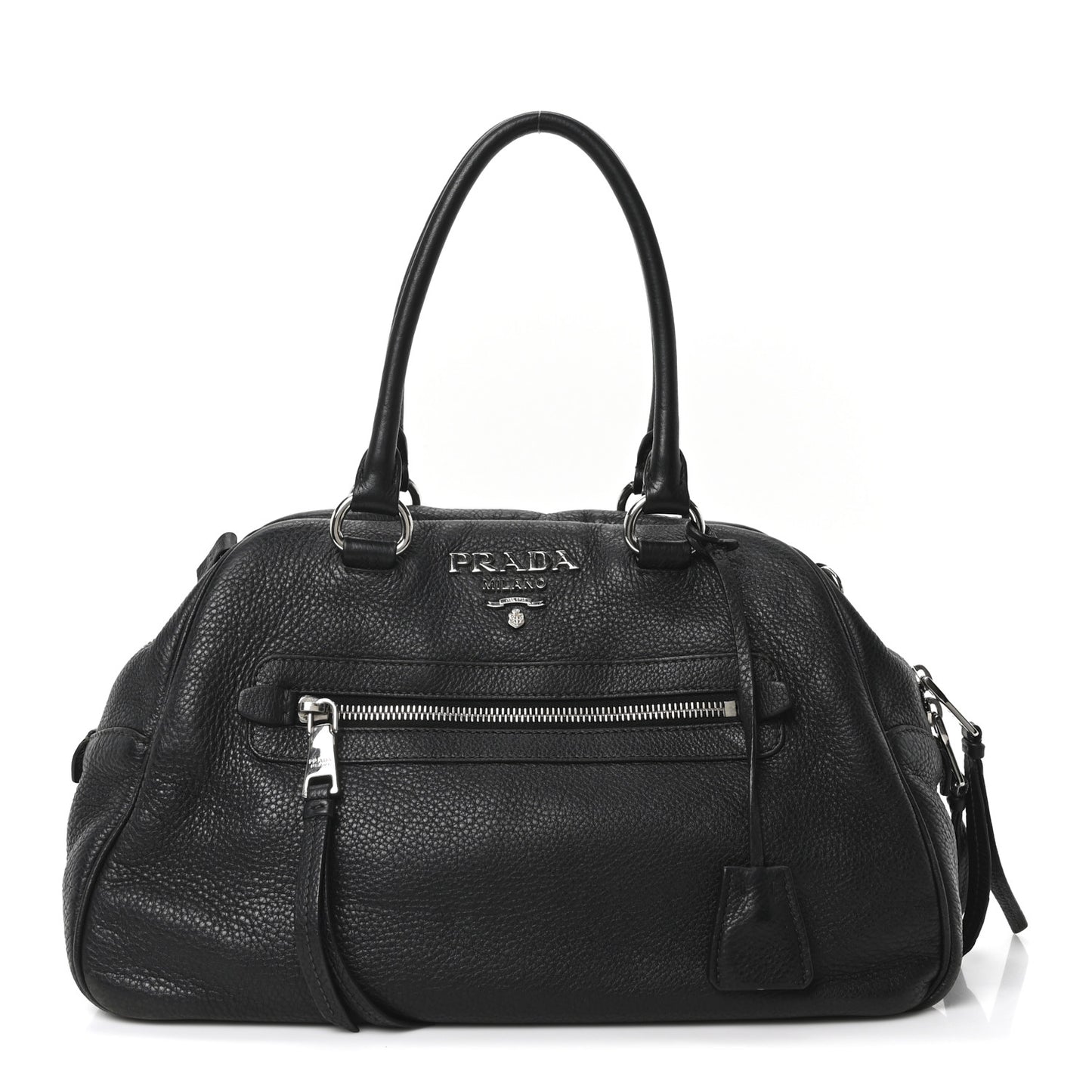 Vitello Phenix Bowling Bag Black