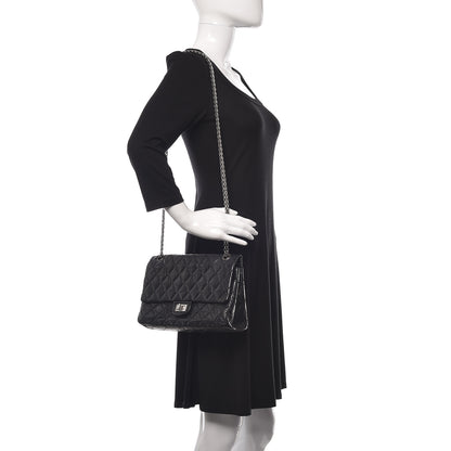 Chanel Aged Calfskin Quilted 2.55 Reissue 226 Flap Black 2 of 11