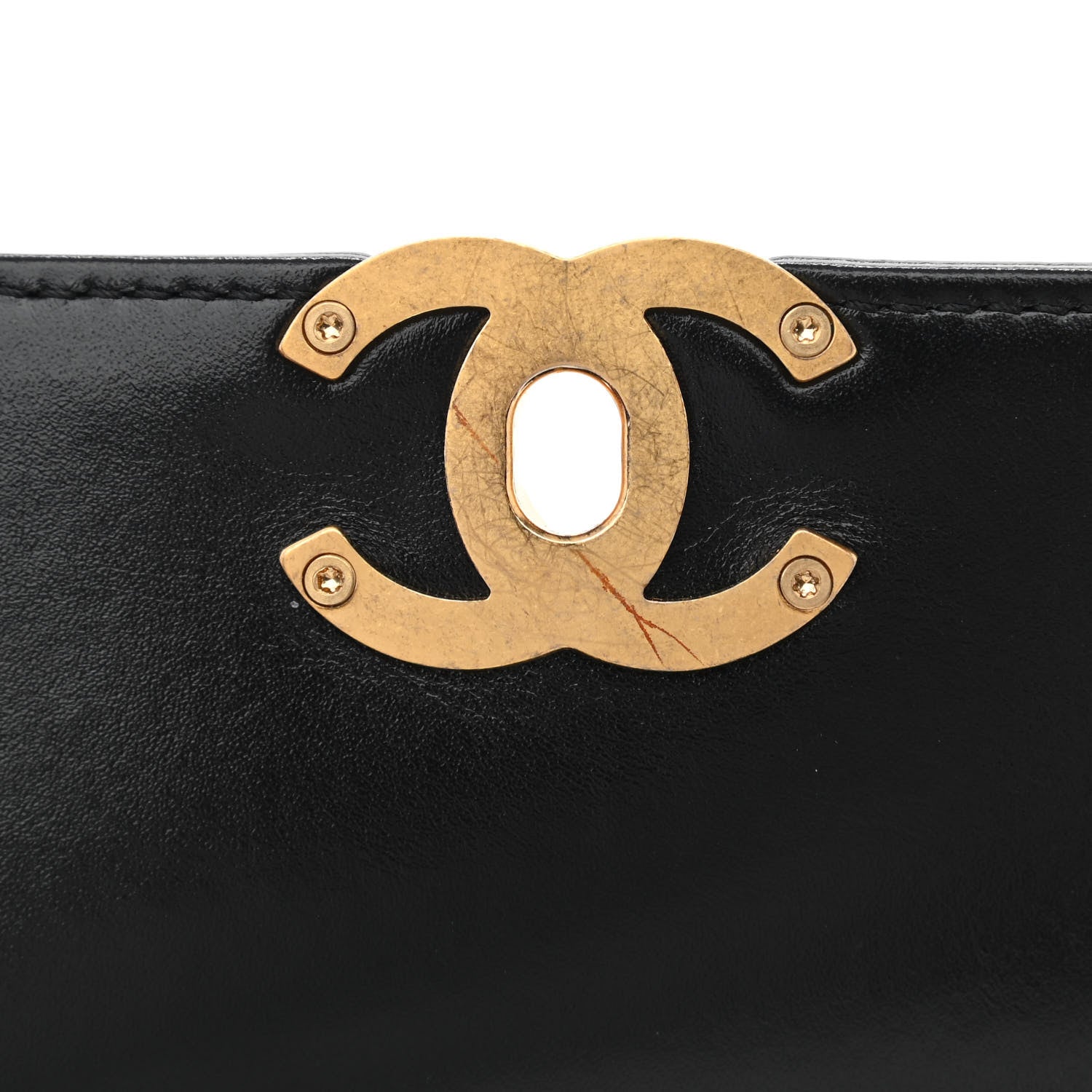Chanel Calfskin Quilted Mini Coco Ring Flap Black 14 of 14