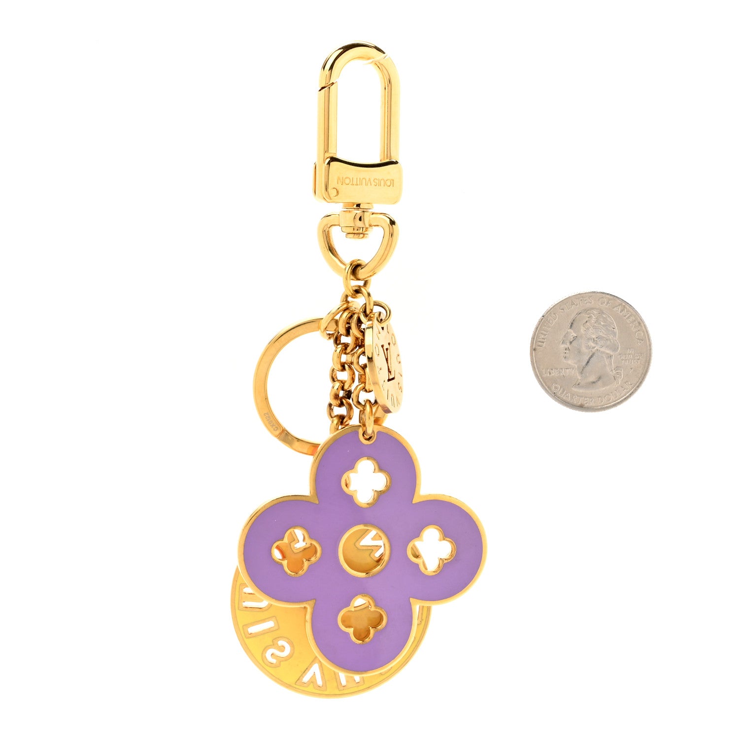 Louis Vuitton Enamel Looping Bag Charm 2 of 4