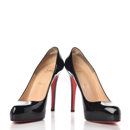 Christian Louboutin Patent Rolando 120 Pumps 38 Black 5 of 12