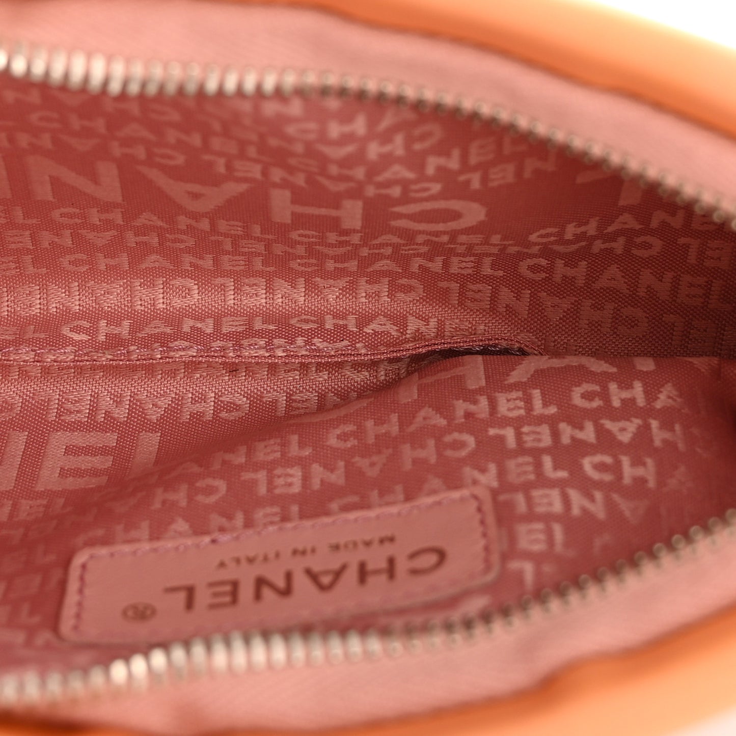 Rabbit Fur N°5 Pochette Pink Orange